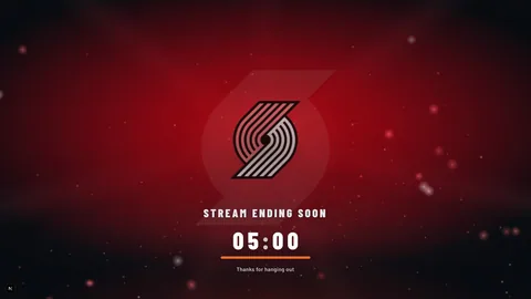 Countdowns — Team Spotlight in Trail Blazers colors