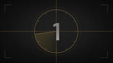 Academy film leader countdown stinger