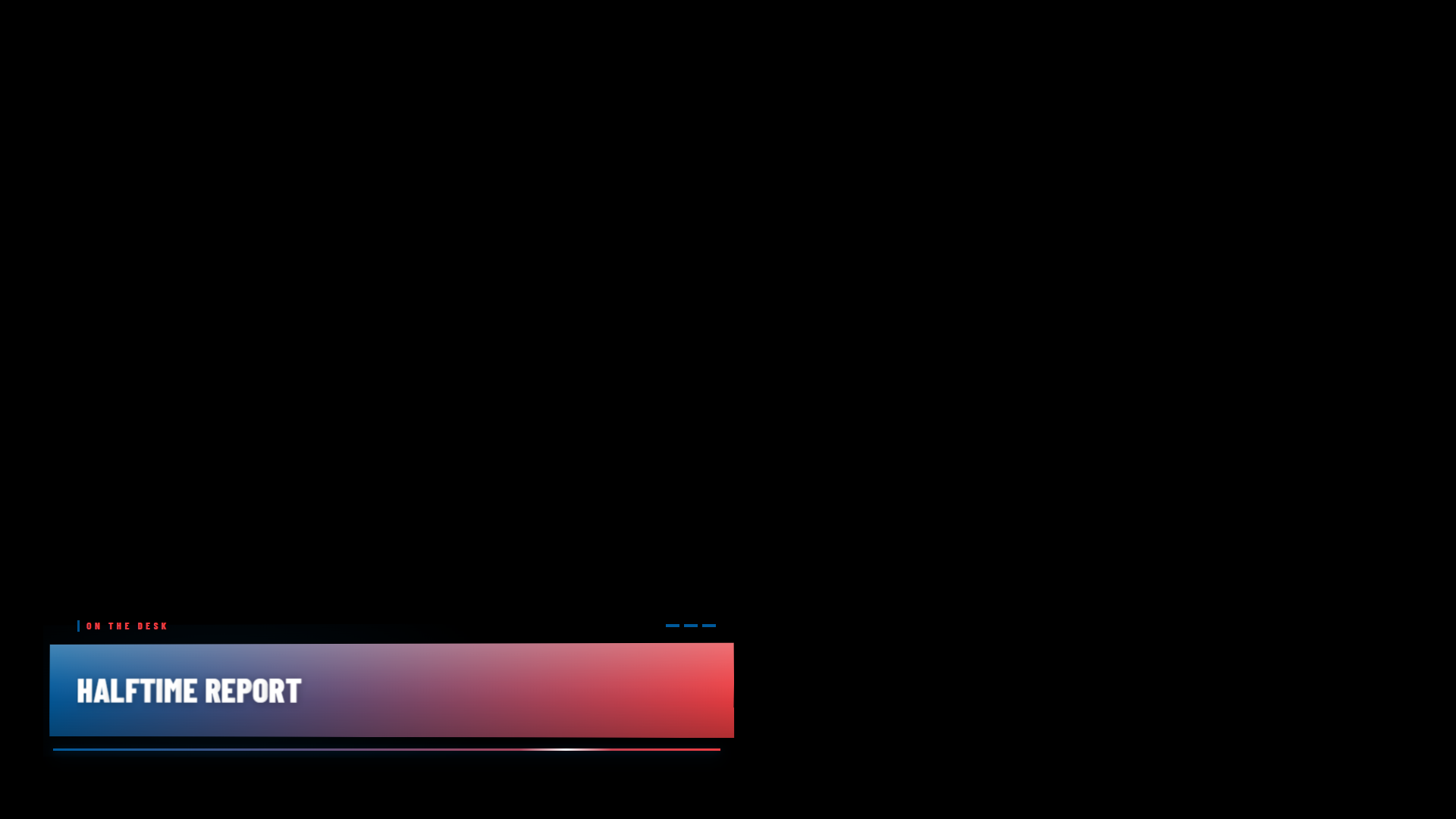 A rotating trilon nameplate in club colours