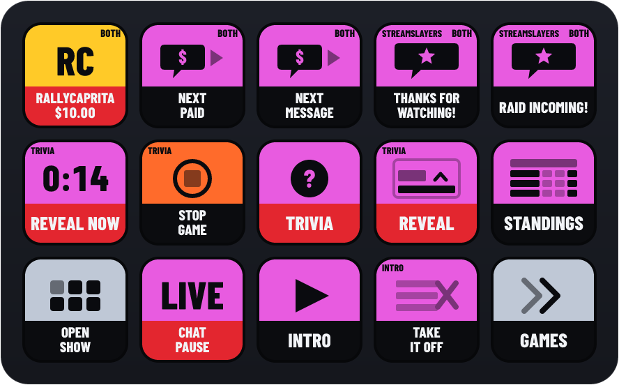 Chat · Stream Deck · Chat