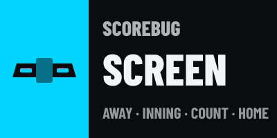 Display: ScoreBug Strip: The dial’s screen