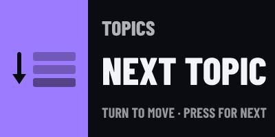 Topics: Navigate: The dial’s screen