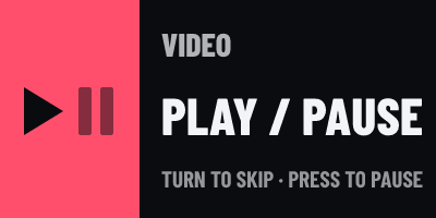Video Player: Transport: The dial’s screen